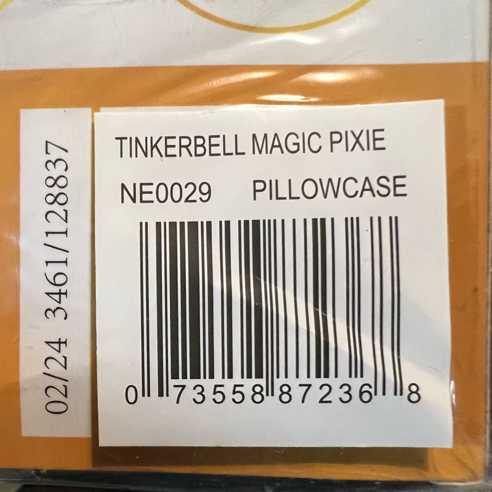 Disney TinkerBell 2 Piece Satin Pillowcase Set-NEW - Picture 3 of 6